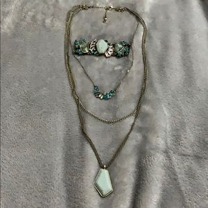 Retired Chloe + Isabel necklace and bracelet